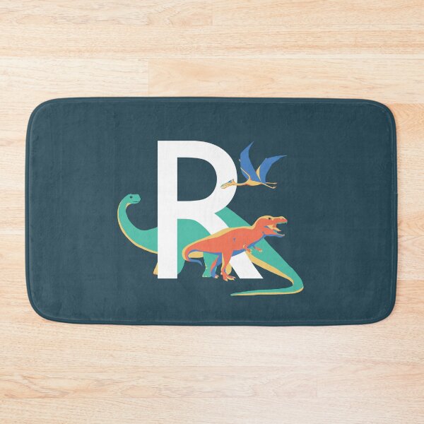 Item preview, Dinosaurs - Personalised R, Monogram, Initial, Name, Letter designed and sold by Nemki.