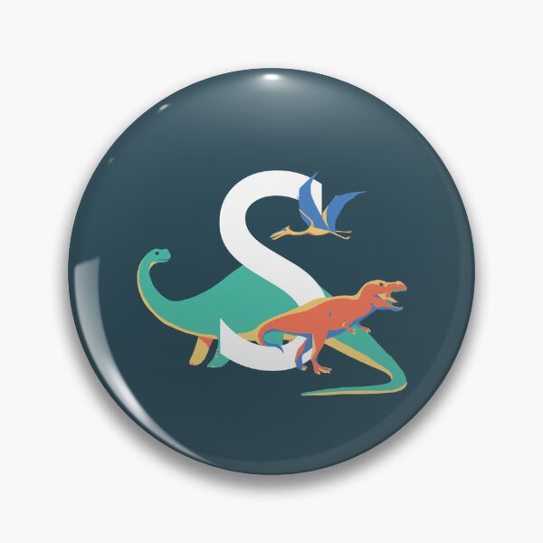 Item preview, Dinosaurs - Personalised S, Monogram, Initial, Name, Letter designed and sold by Nemki.