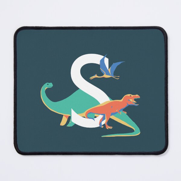 Item preview, Dinosaurs - Personalised S, Monogram, Initial, Name, Letter designed and sold by Nemki.