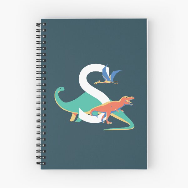 Item preview, Dinosaurs - Personalised S, Monogram, Initial, Name, Letter designed and sold by Nemki.