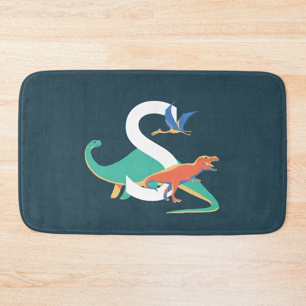 Item preview, Dinosaurs - Personalised S, Monogram, Initial, Name, Letter designed and sold by Nemki.