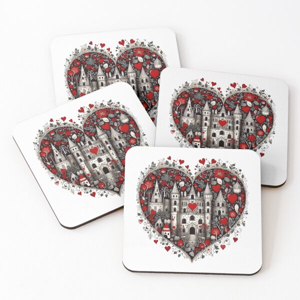 Item preview, Fairytale Castle Heart designed and sold by Digiheart.