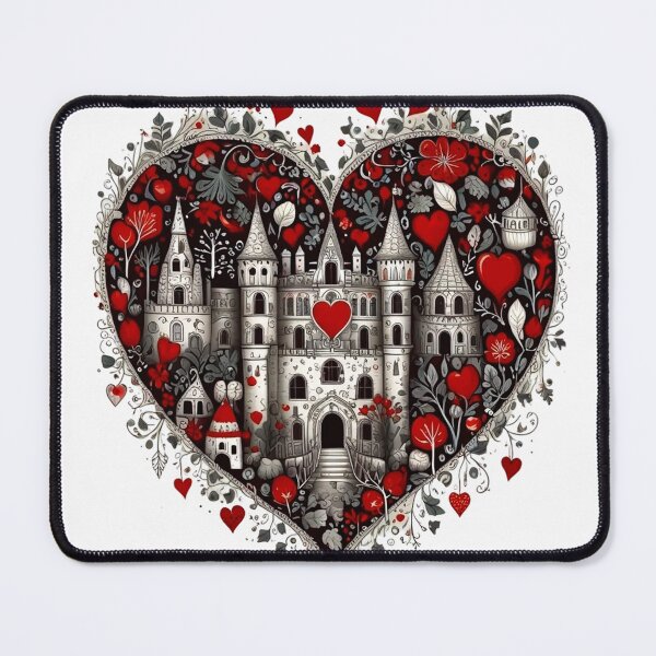 Item preview, Fairytale Castle Heart designed and sold by Digiheart.