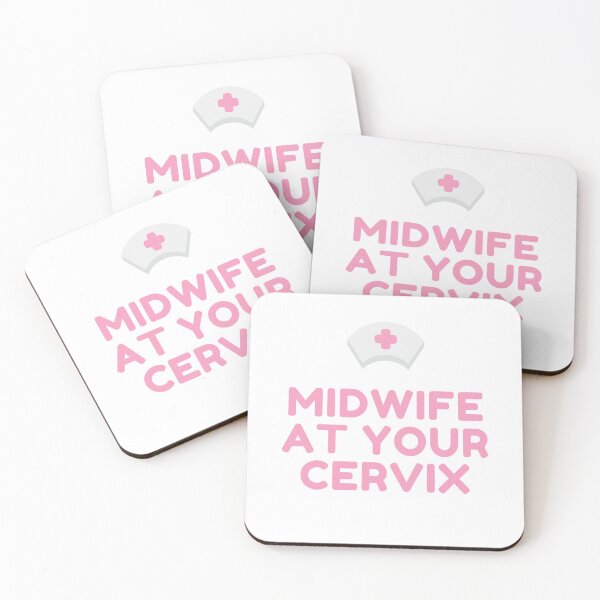 Item preview, Midwife at your Cervix, pink designed and sold by ResusTreeMerch.