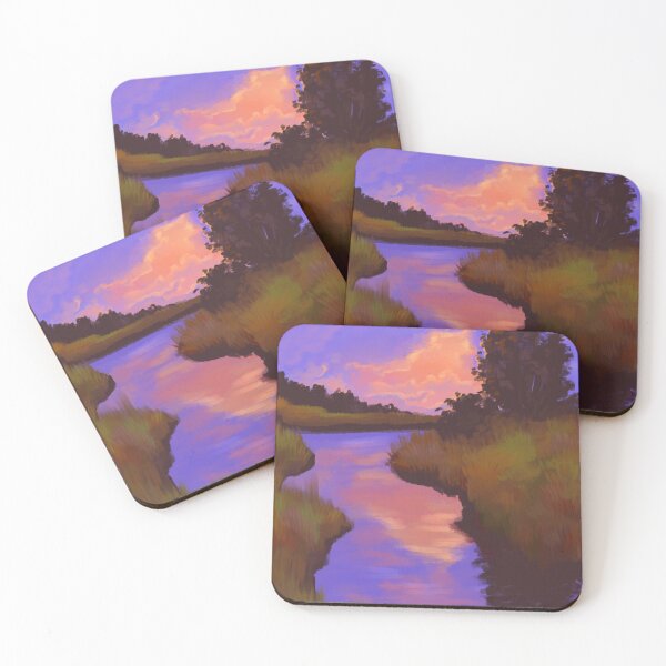 Item preview, Cloudy River Landscape designed and sold by anarrrchia.