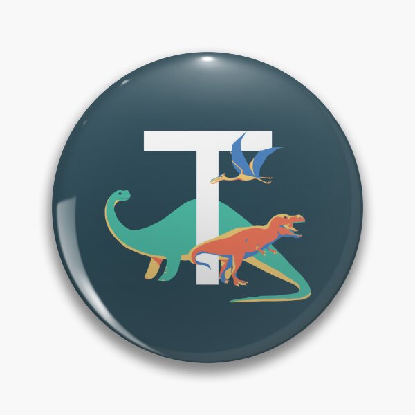 Item preview, Dinosaurs - Personalised T, Monogram, Initial, Name, Letter designed and sold by Nemki.