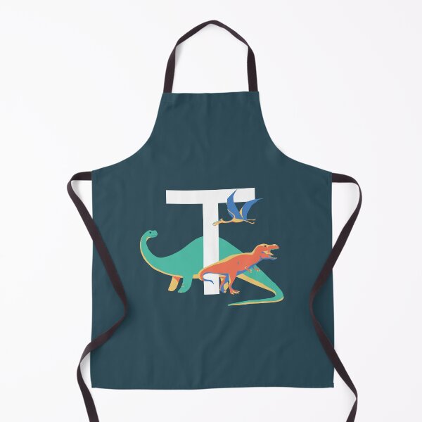 Item preview, Dinosaurs - Personalised T, Monogram, Initial, Name, Letter designed and sold by Nemki.