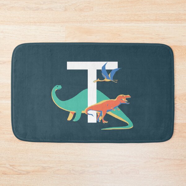 Item preview, Dinosaurs - Personalised T, Monogram, Initial, Name, Letter designed and sold by Nemki.