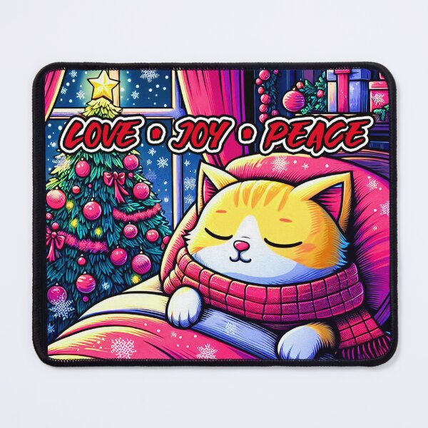 Item preview, Love Joy Peace Yellow Cat designed and sold by plushism.