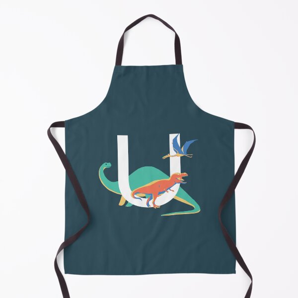 Item preview, Dinosaurs - Personalised U, Monogram, Initial, Name, Letter designed and sold by Nemki.