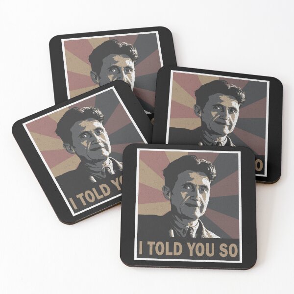 Item preview, George Orwell - I told you so designed and sold by ValentinaHramov.
