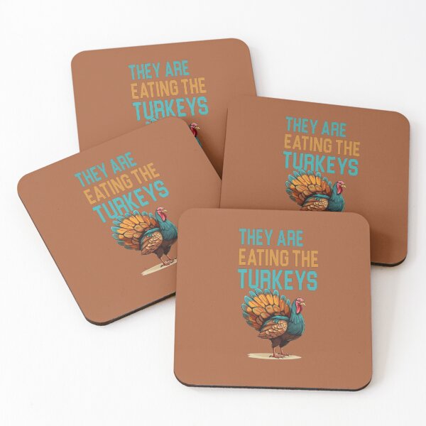 Item preview, They Are Eating The Turkeys Thanksgiving funny  designed and sold by iLamshop.