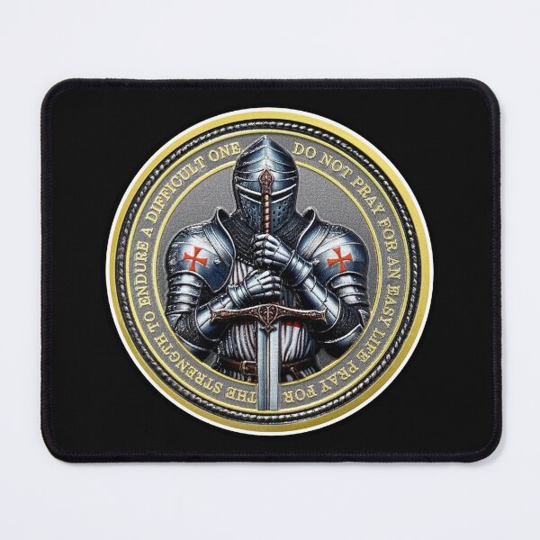 Item preview, Warriors of Christ do not pray for an easy life designed and sold by historyandmore.