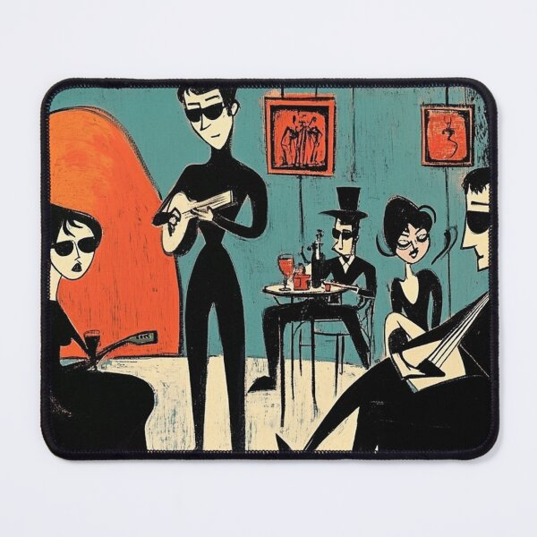 Item preview, Cover art for Beatnik Halloween by The Existential Dreadniks designed and sold by SimonWoodbine.