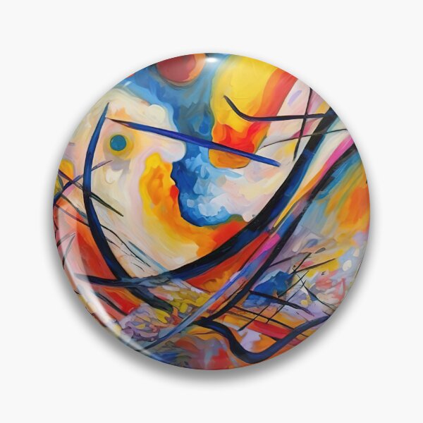 Item preview, Wassily Kandinsky Dynamic Abstract designed and sold by maniacfitness.
