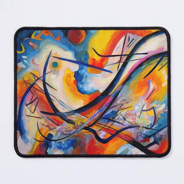 Item preview, Wassily Kandinsky Dynamic Abstract designed and sold by maniacfitness.