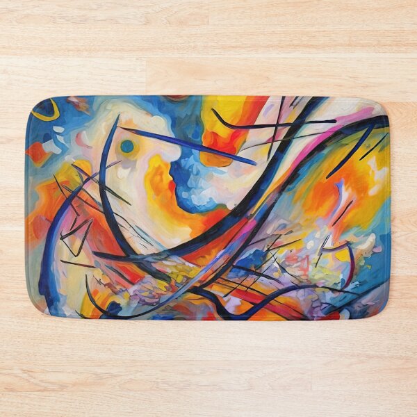 Item preview, Wassily Kandinsky Dynamic Abstract designed and sold by maniacfitness.