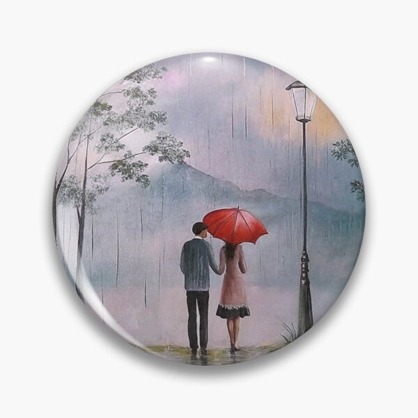 Item preview, Two people walking in a foggy, natural setting. designed and sold by PholPol1959.