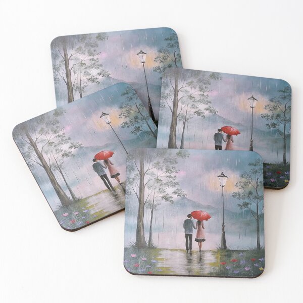 Item preview, Two people walking in a foggy, natural setting. designed and sold by PholPol1959.