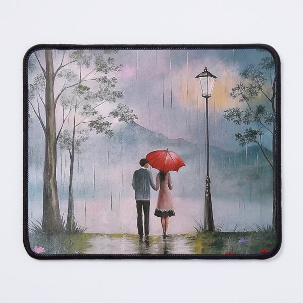 Item preview, Two people walking in a foggy, natural setting. designed and sold by PholPol1959.