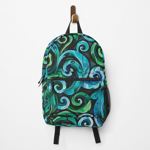 Item preview, New Zealand Māori Paua Pattern Koru Design 117 designed and sold by GrinGalore.