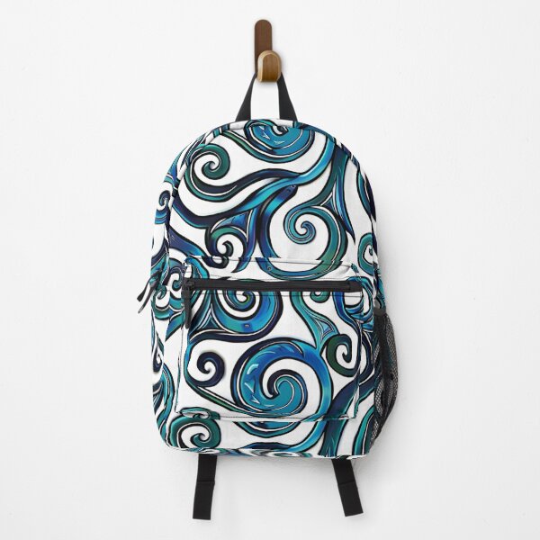 Item preview, New Zealand Māori Paua Pattern Koru Design 120 designed and sold by GrinGalore.