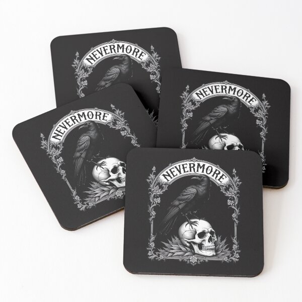 Item preview, Nevermore Raven - Edgar Allan Poe Tribute designed and sold by ArteeInnovation.