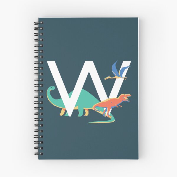 Item preview, Dinosaurs - Personalised W, Monogram, Initial, Name, Letter designed and sold by Nemki.