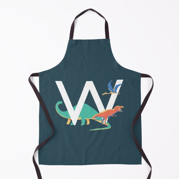 Item preview, Dinosaurs - Personalised W, Monogram, Initial, Name, Letter designed and sold by Nemki.