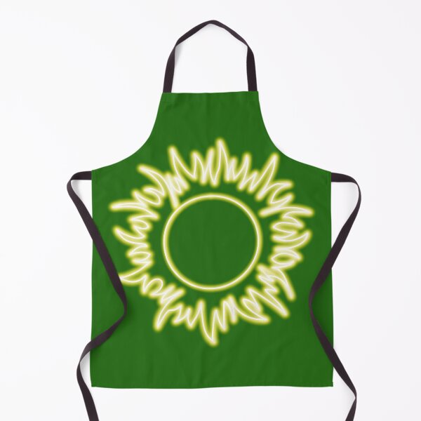 Item preview, Neon effect sun design #1 green background designed and sold by PEB-creative24.