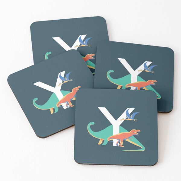 Item preview, Dinosaurs - Personalised Y, Monogram, Initial, Name, Letter designed and sold by Nemki.