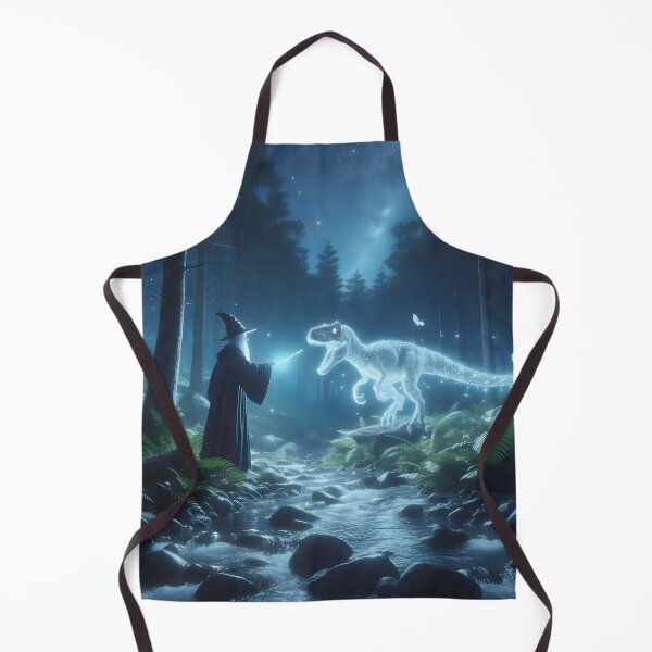 Item preview, Enchanted Forest Wizard Conjuring a Spell at Night designed and sold by PandaTShirtShop.