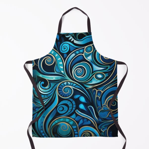 Item preview, New Zealand Māori Paua Pattern Koru Design 122 designed and sold by GrinGalore.