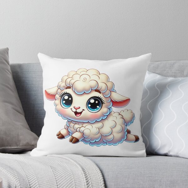 Item preview, Cute Baby Lamb with Big Eyes designed and sold by Chokhdi289shop.