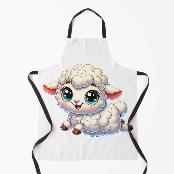 Item preview, Cute Baby Lamb with Big Eyes designed and sold by Chokhdi289shop.