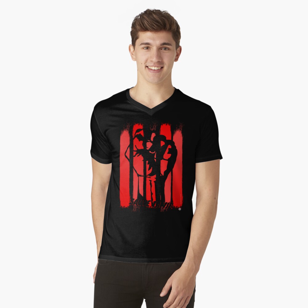 Aperçu de l'œuvre T-shirt col V créée et vendue par Vinidal.