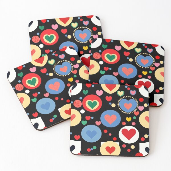 Item preview, Heart and circles designed and sold by GasconyPassion.