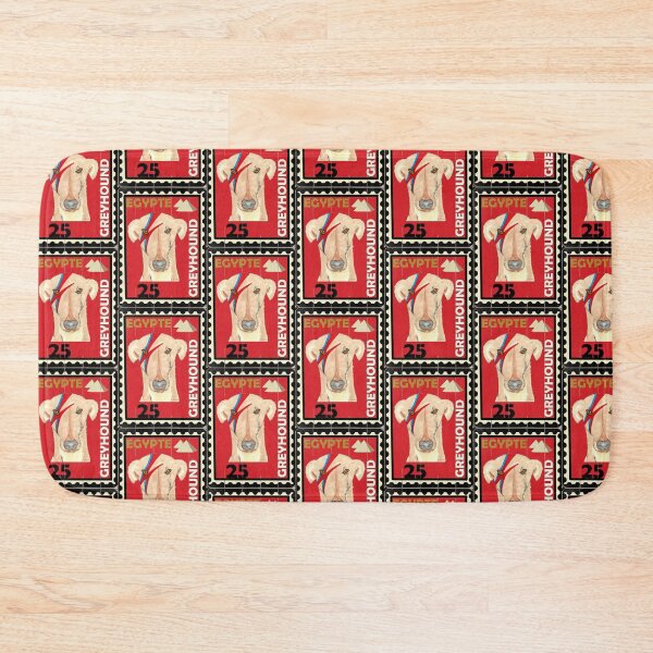 Item preview, Ziggy Stardog Greyhound Stamp designed and sold by JaneWrenArt.