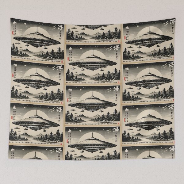 Item preview, Ancient Japan UFO encounter designed and sold by cttf.