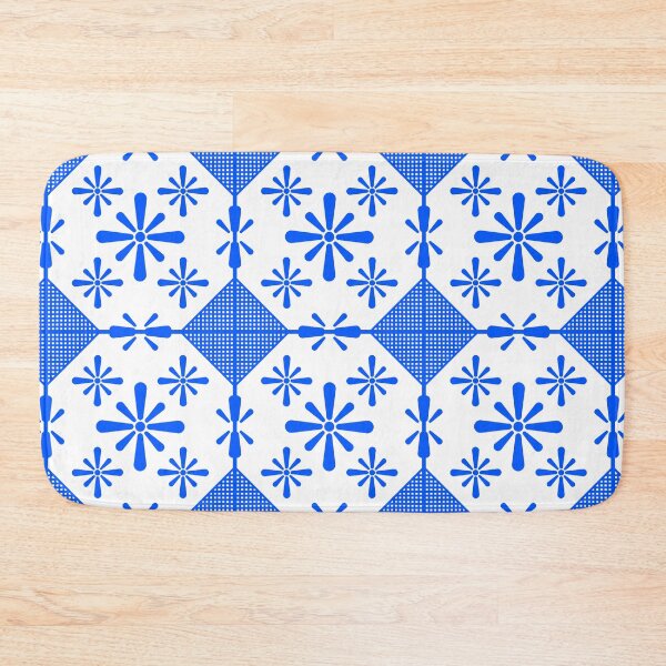 Item preview, Beautiful painted retro vintage ceramic tile pattern designed and sold by mikistudio.