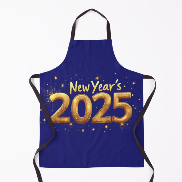 Item preview, Golden Sparkle New Year’s 2025 Design designed and sold by Smileshigh.