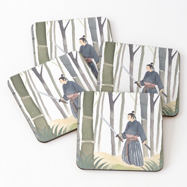 Item preview, Ancestral Japanese Samurai Drawn designed and sold by Gina-Rosa.