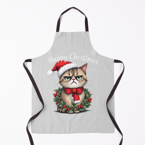 Item preview, Happy Christmas grumpy cat designed and sold by naatala.