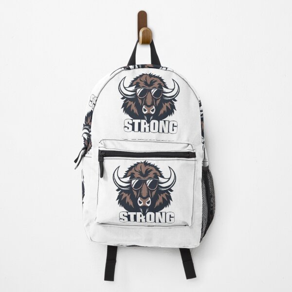 Item preview, Buffalo Strong t shirt design print designed and sold by ART ATTACK ZONE.