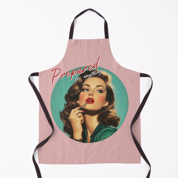 Item preview, Prepared for anything, Retro Girl designed and sold by Lichtisign.