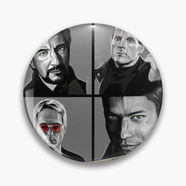 Item preview, Bad Guys Painting 1 of 2 designed and sold by AK-Hevonen.