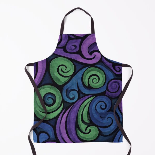 Item preview, New Zealand Māori Paua Pattern Koru Design 128 designed and sold by GrinGalore.