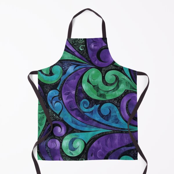 Item preview, New Zealand Māori Paua Pattern Koru Design 129 designed and sold by GrinGalore.