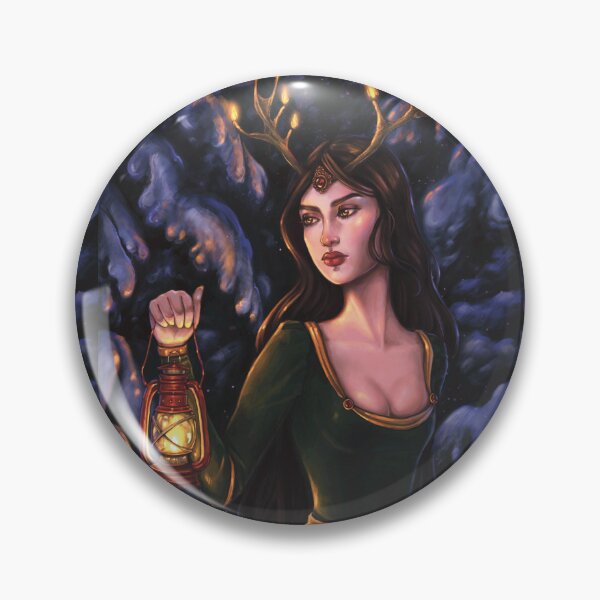 Item preview, Forest Guardian Winter Solstice Yule Illustration designed and sold by MartynaGzellaa.