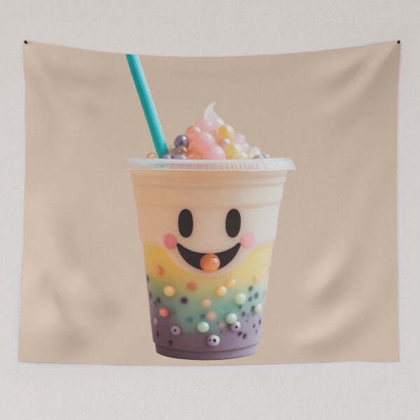 Item preview, Smiling Boba Tea designed and sold by EDigitalStore.